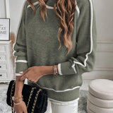 Avalon - Žalias Medvilninis Megztinis