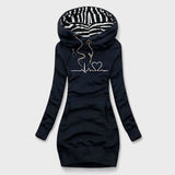 Gundega | Raštuota suknelė