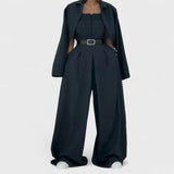 Eclat - Moteriškas kostiumas su bustieriu + švarku - Elegantiškas ir madingas stilius