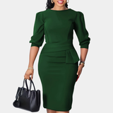 Claudine | Elegantiška Volanų Suknelė