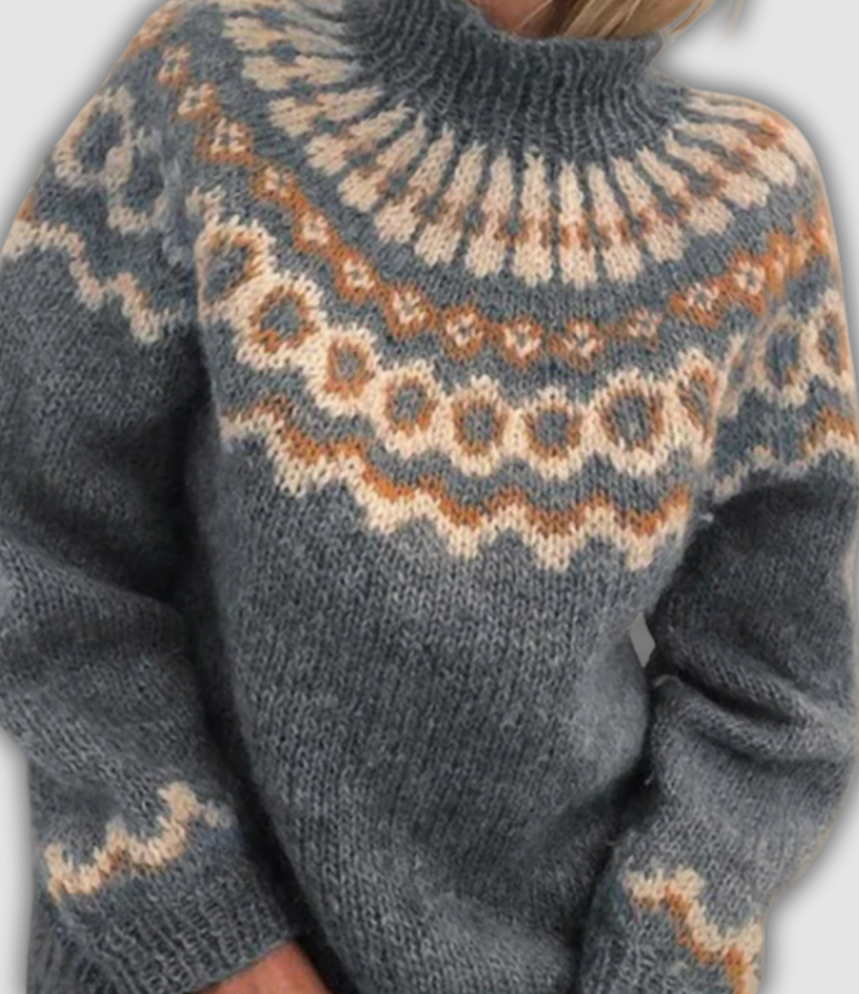 Violetta - Patogus golfo megztinis