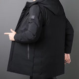 Ilgas elegantiškas paltas vyrams