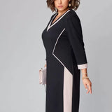 Fenna | Elegantiška V formos suknelė