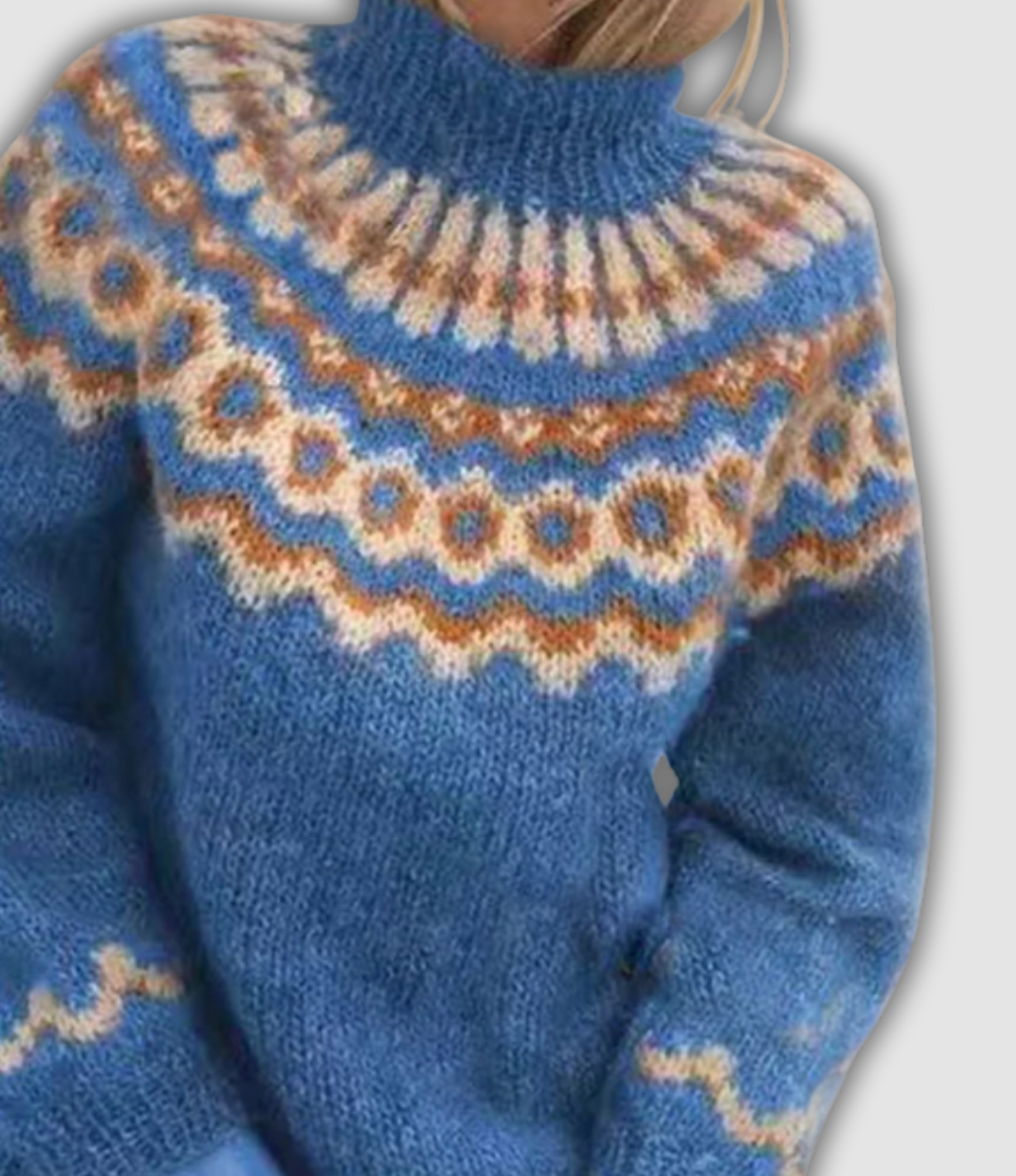 Violetta - Patogus golfo megztinis