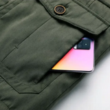 Elegantiškas pūkinis švarkas lauko sąlygoms