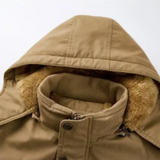 Elegantiškas pūkinis bomberis