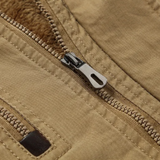 Elegantiškas medvilninis žieminis paltas