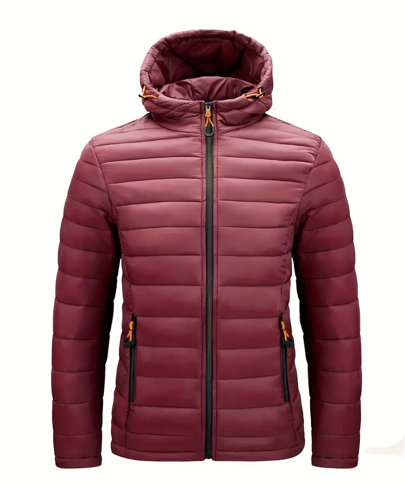 Elegantiška striukė su gobtuvu