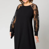 Edris | Elegantiška Nėriniuota Suknelė