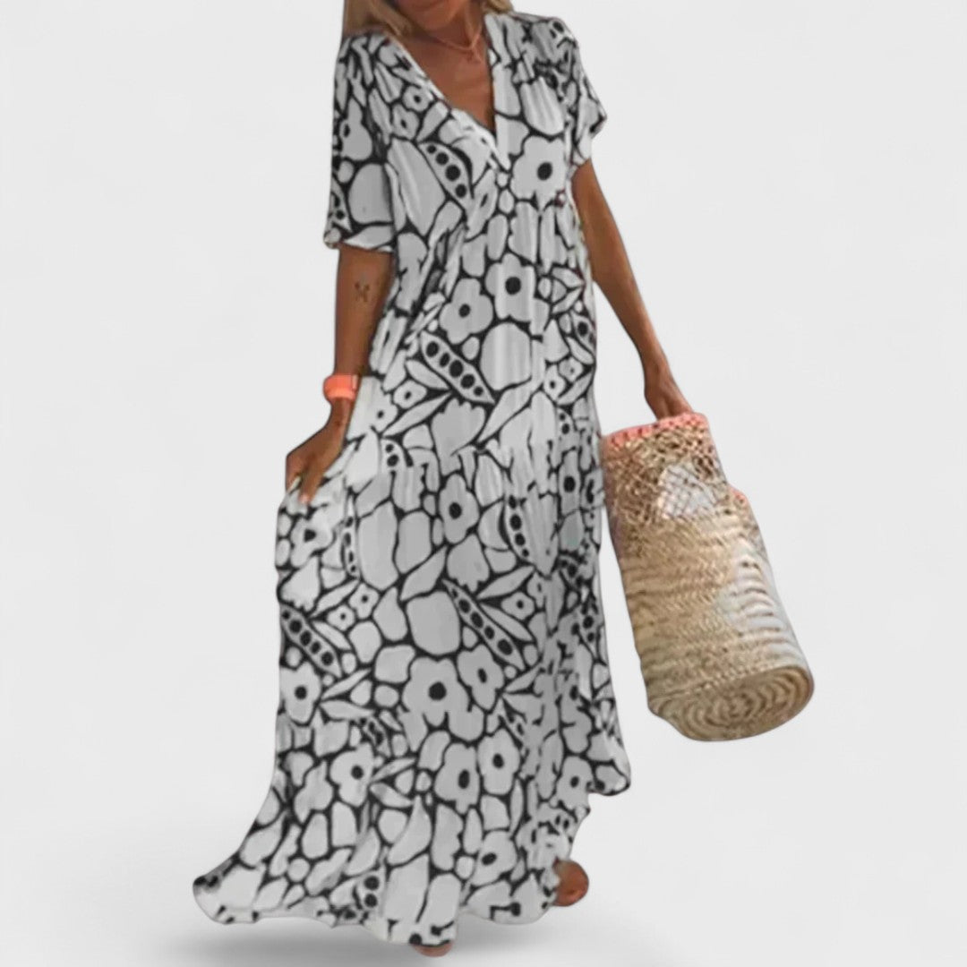 Christine | Lengvas ir laisvas vasaros suknelė