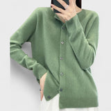 Aivita | Moteriškas Merino vilnos megztinis O-žiedu