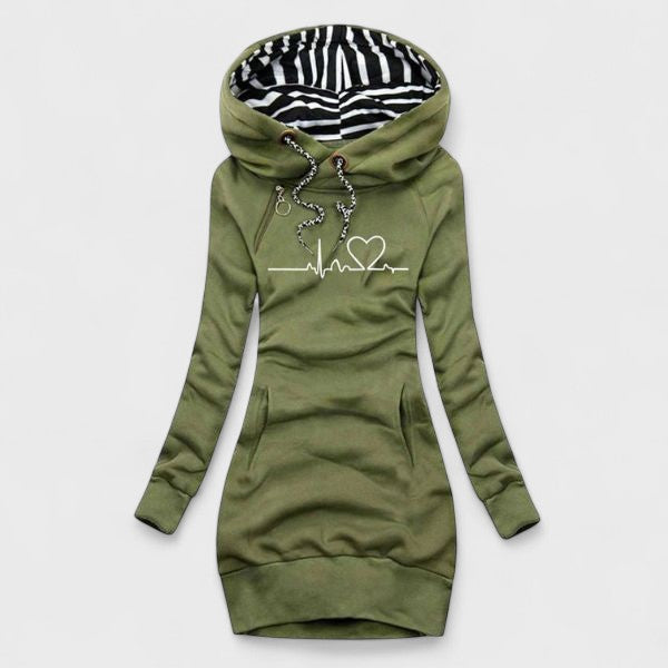 Gundega | Raštuota suknelė