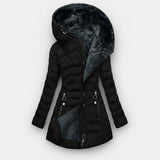 Saulutė | Šiltas kailiniu pamuštu paltas