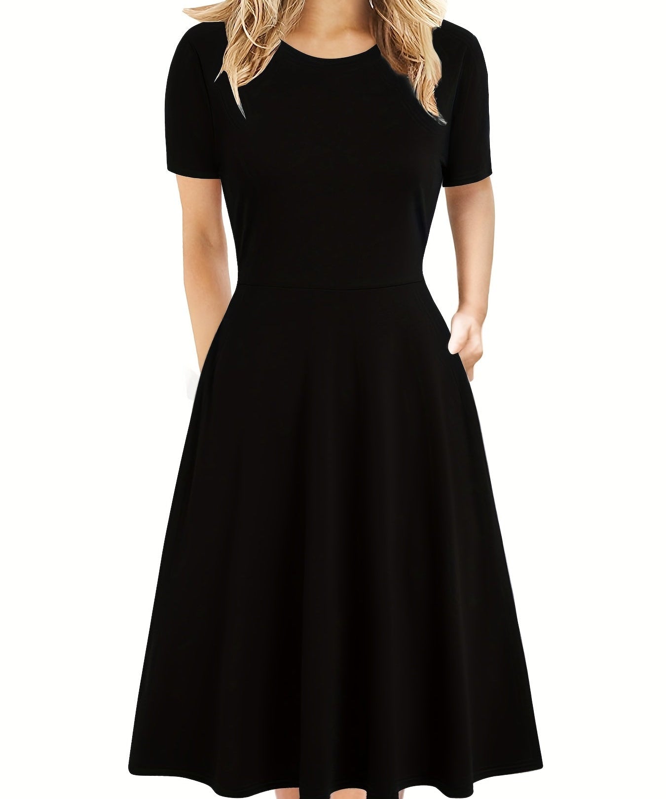 Evelyn Quinn | Retro A-Line Vasaros Suknelė