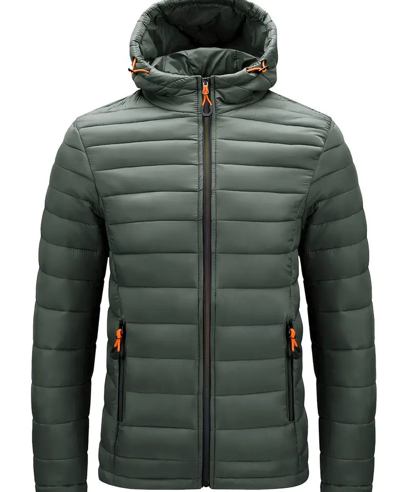 Elegantiška striukė su gobtuvu