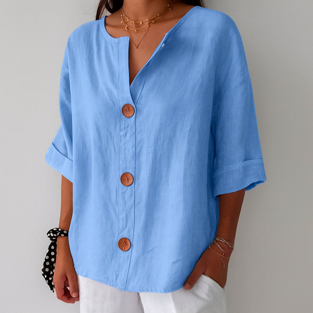 Genoveva - Paprasta Blusa