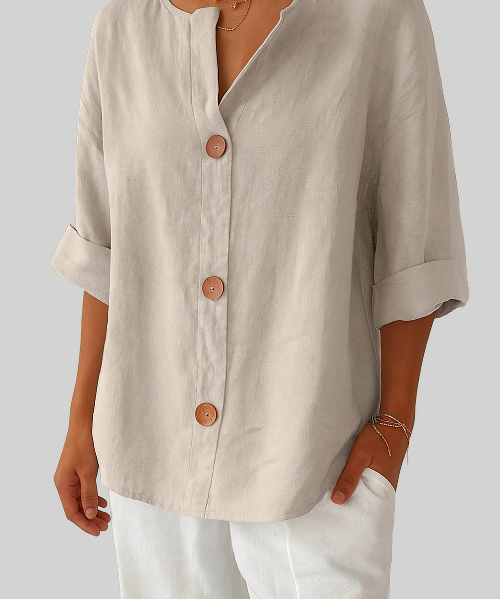 Genoveva - Paprasta Blusa