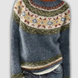 Nayla - Stilingas Retro Megztinis