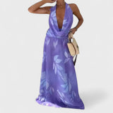 Riviera – Halter stiliaus suknelė vasarai