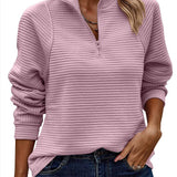 Vilja - Megztinis su pusiau užtrauktuku