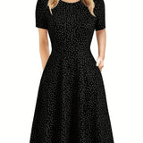 Evelyn Quinn | Retro A-Line Vasaros Suknelė