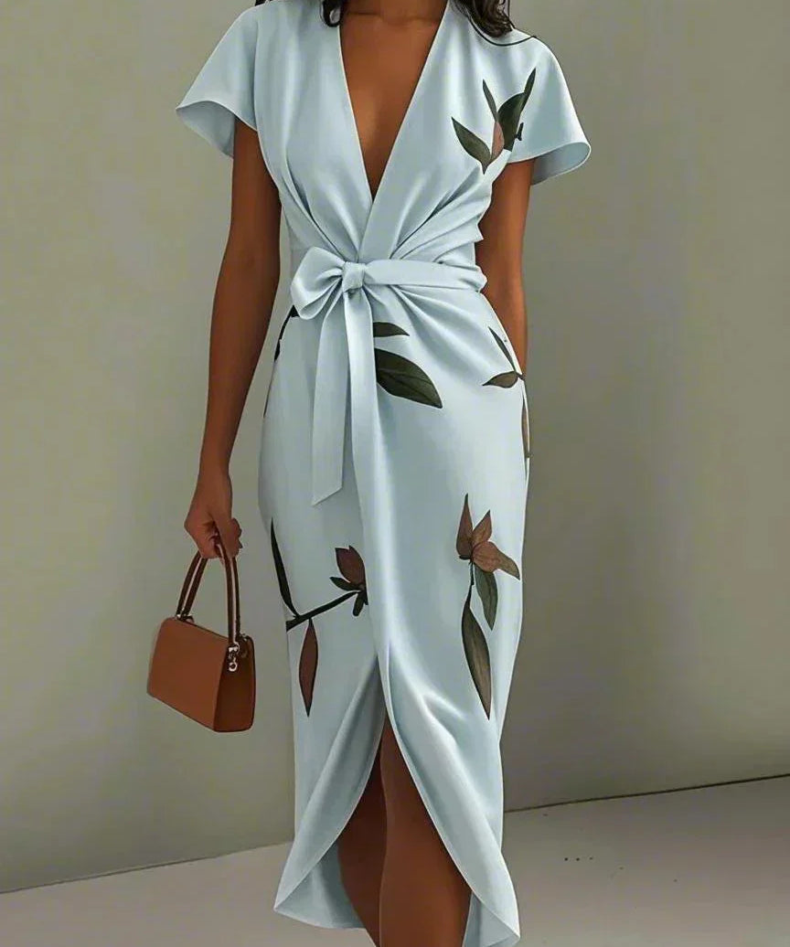 Brenna | Elegantiška Apvyniojimo Suknelė