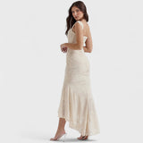 Carisia - Ilga mėlyna suknelė