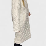 Antra – Dygsniuotas paltas su leopardo pamušalu