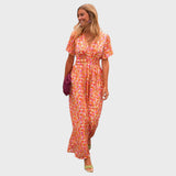 Marlene - Gėlių suknelė