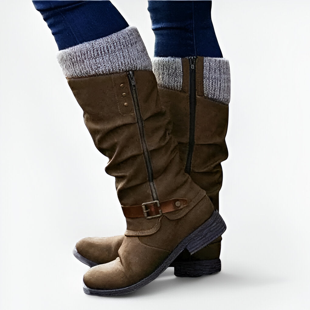 Zymara - Stilingi batai su užtrauktuku