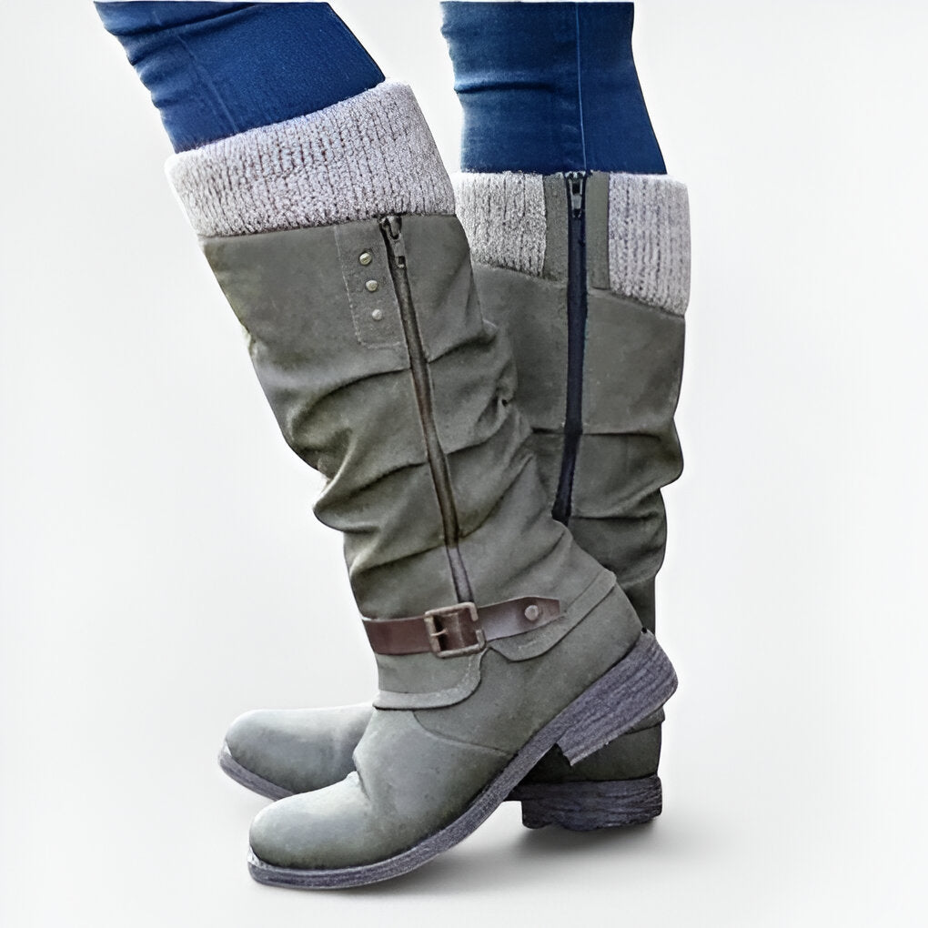 Zymara - Stilingi batai su užtrauktuku