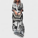 Giulia – Elegantiškas Dviejų Dalių Vasaros Komplektas