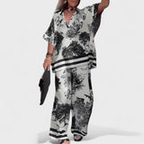 Giulia – Elegantiškas Dviejų Dalių Vasaros Komplektas