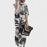 Giulia – Elegantiškas Dviejų Dalių Vasaros Komplektas